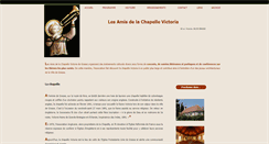 Desktop Screenshot of amis-chapelle-victoria.org